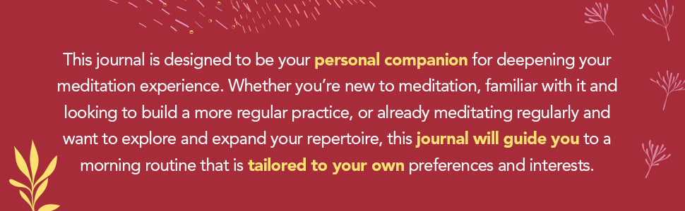 Morning Meditations Journal