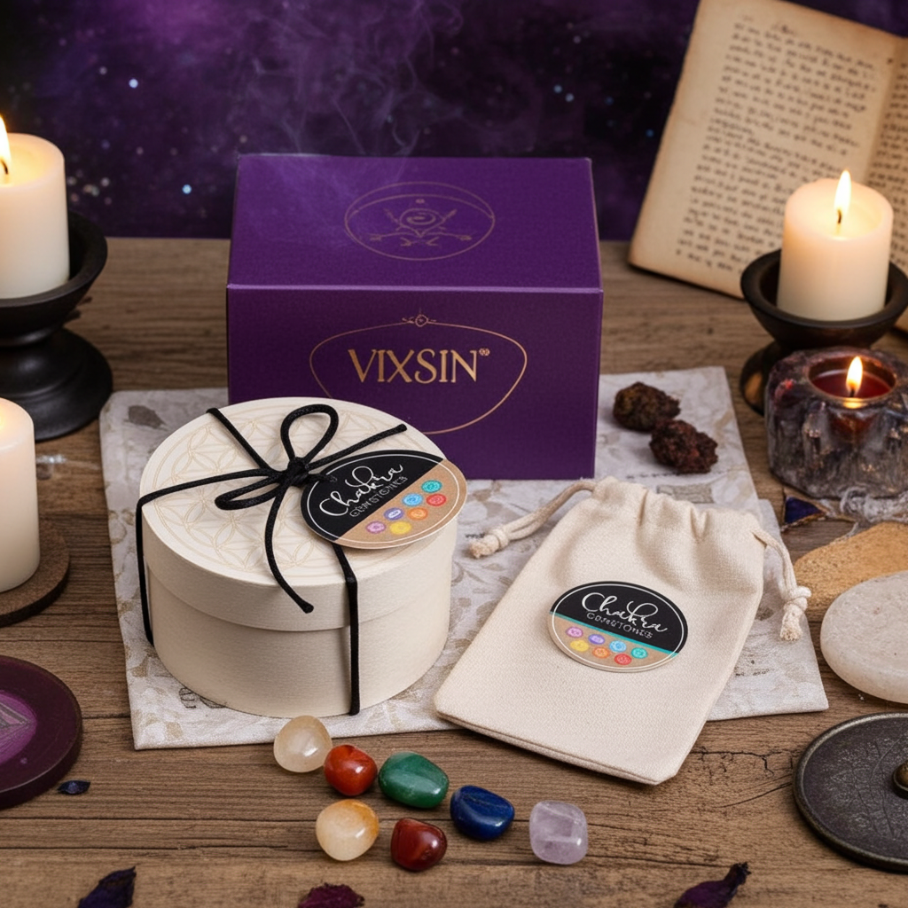 Chakra Gemstone Crystal Gift Set