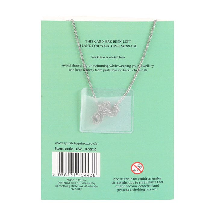 Green Aventurine - Crystal Moon Necklace