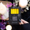 Magic Spell Candles - Pack of 12 Yellow 'Success' Spell Candles