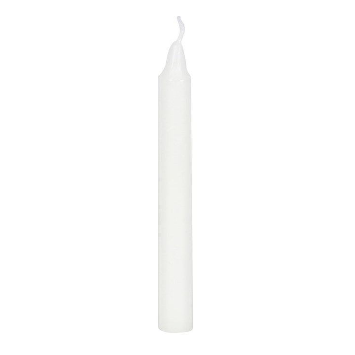 Magic Spell Candles - Pack of 12 White 'Happiness' Spell Candles