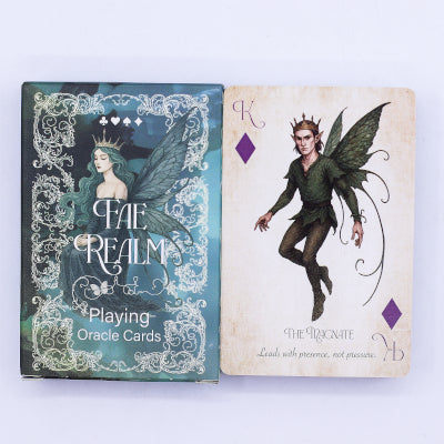 Fae Realm Playing & Oracle Cards – Fairy Theme