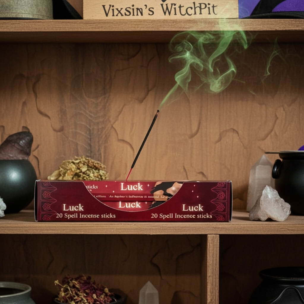Luck Spell Incense Sticks by Lisa Parker