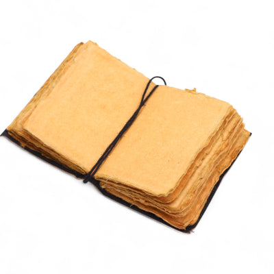Thick Deckled Edge Leather Notebook (5x3.5inch) - The Stories I Tell Myself
