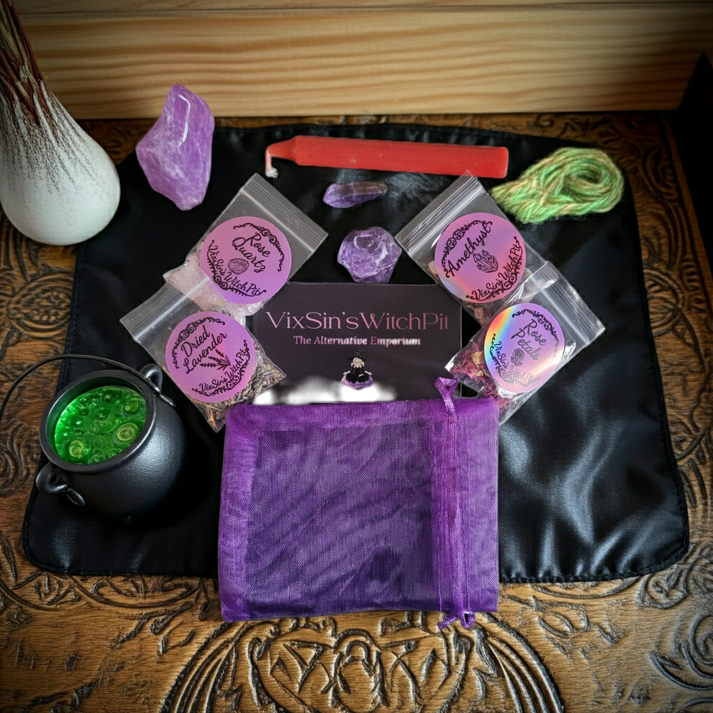 Authentic Spellkit - The Moon-Kissed Heart Ritual (VixSin's WitchPit)