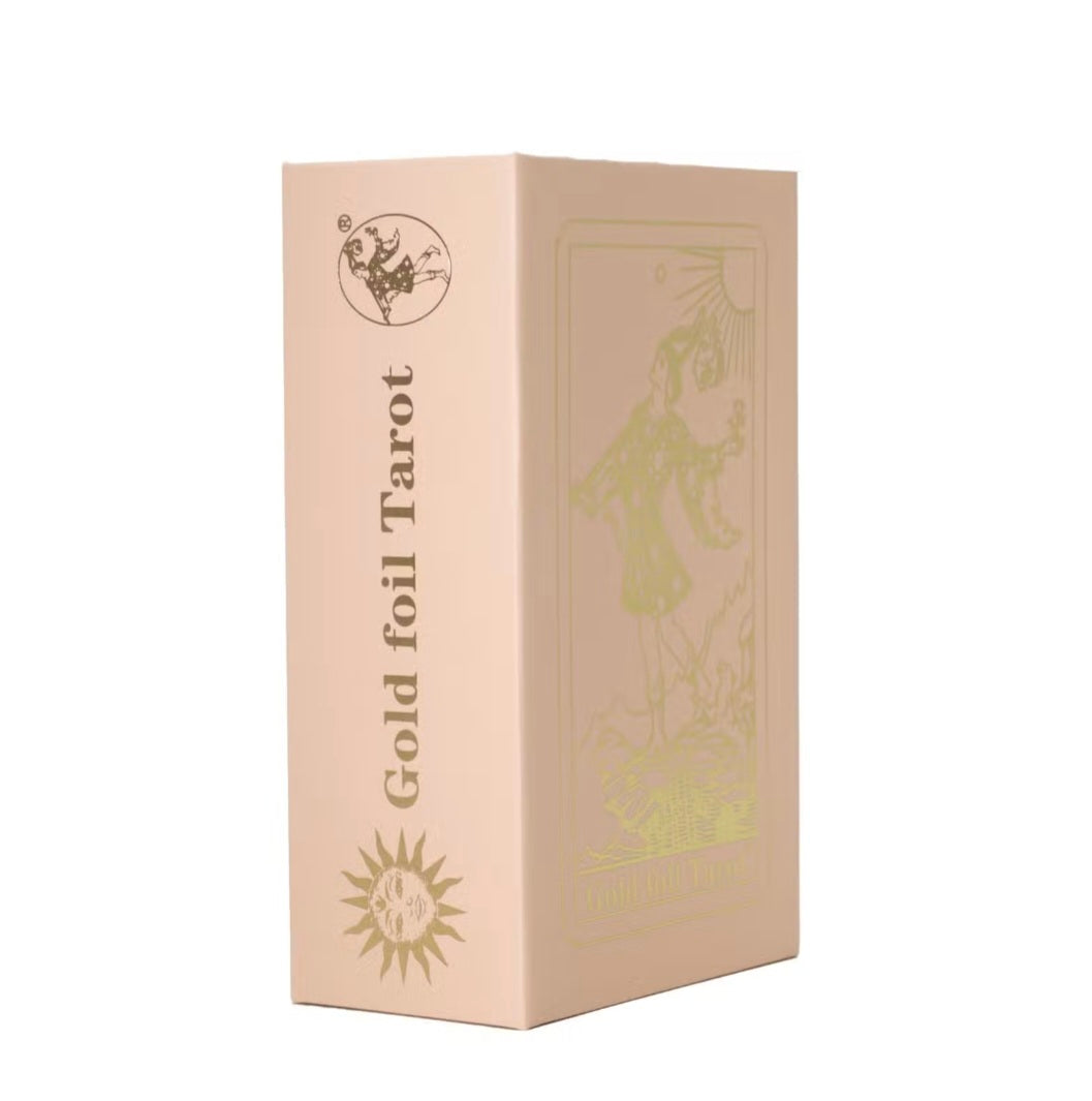 Pink Box Ruby Foil Tarot Card Gift Box Set