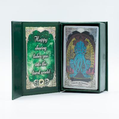 Kesulu Mythology Tarot Card Set - Green Foil with Booklet