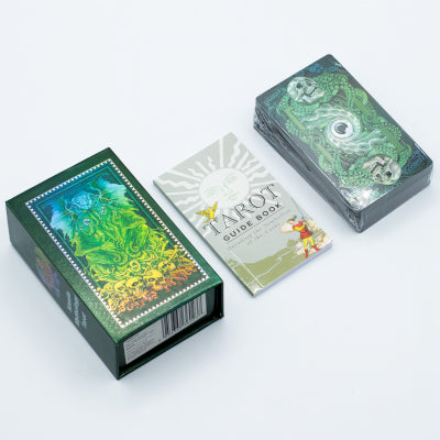 Kesulu Mythology Tarot Card Set - Green Foil with Booklet