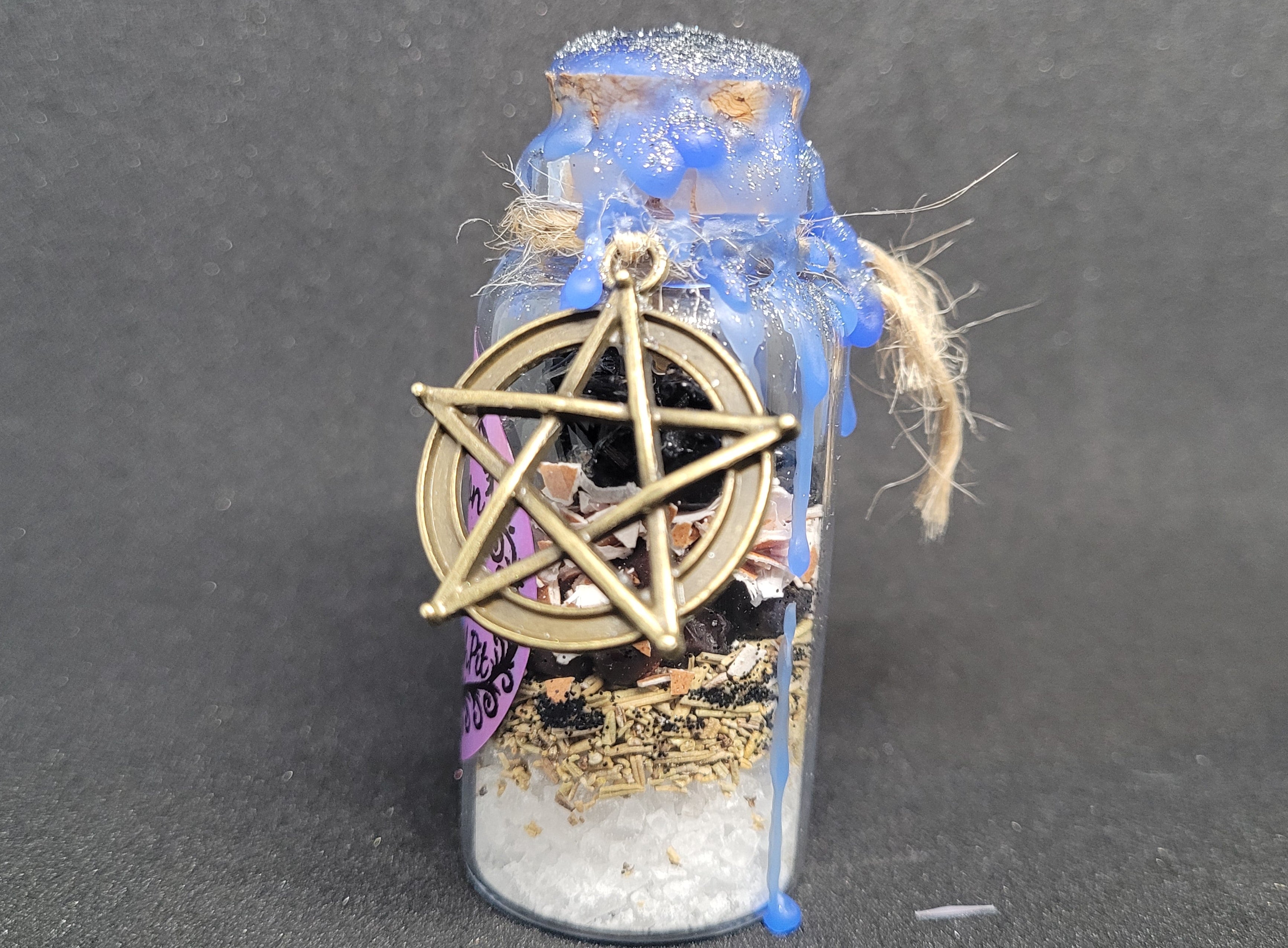 Protection Spell‑Bottle (25ML) - “A Ward for Body, Mind & Spirit”