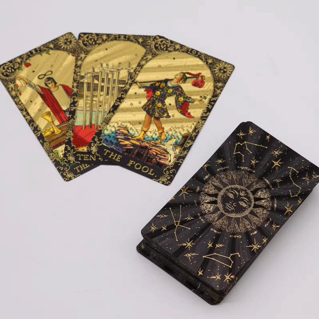 Gold Foil Tarot — Let the Magic Begin — Gift Box