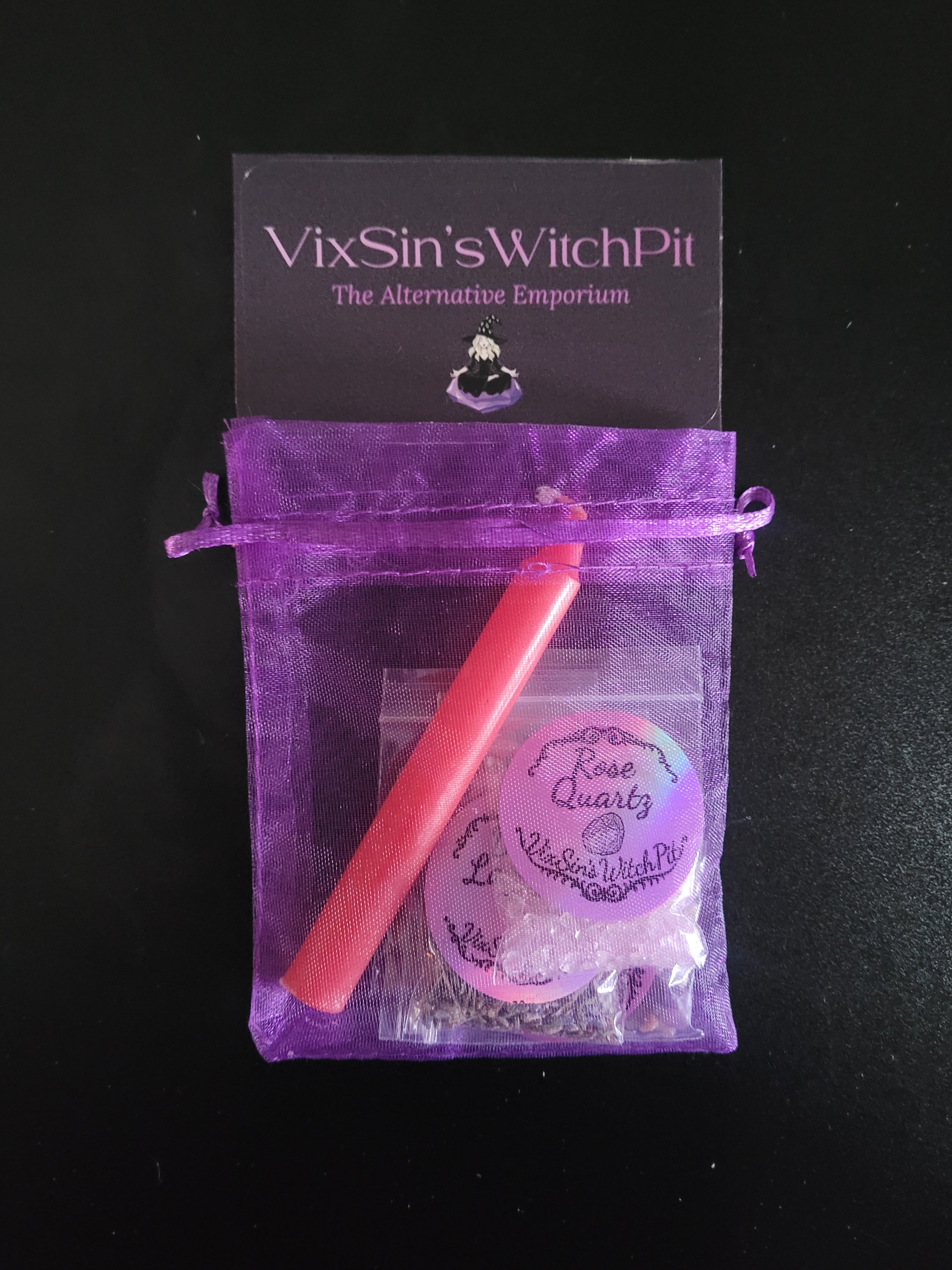 Authentic Spellkit - The Moon-Kissed Heart Ritual (VixSin's WitchPit)