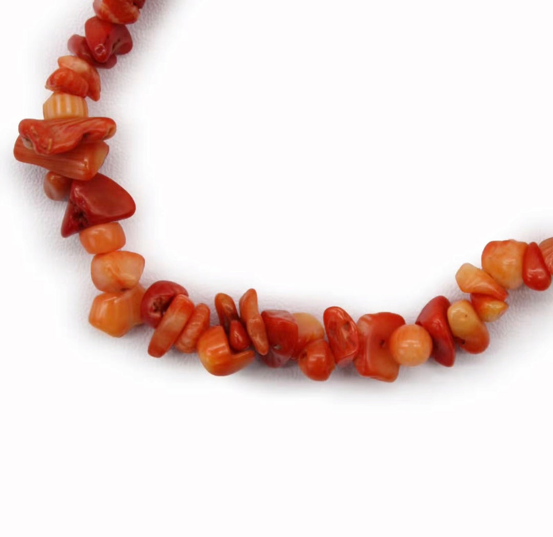 Chipstone Bracelet — Orange Jasper