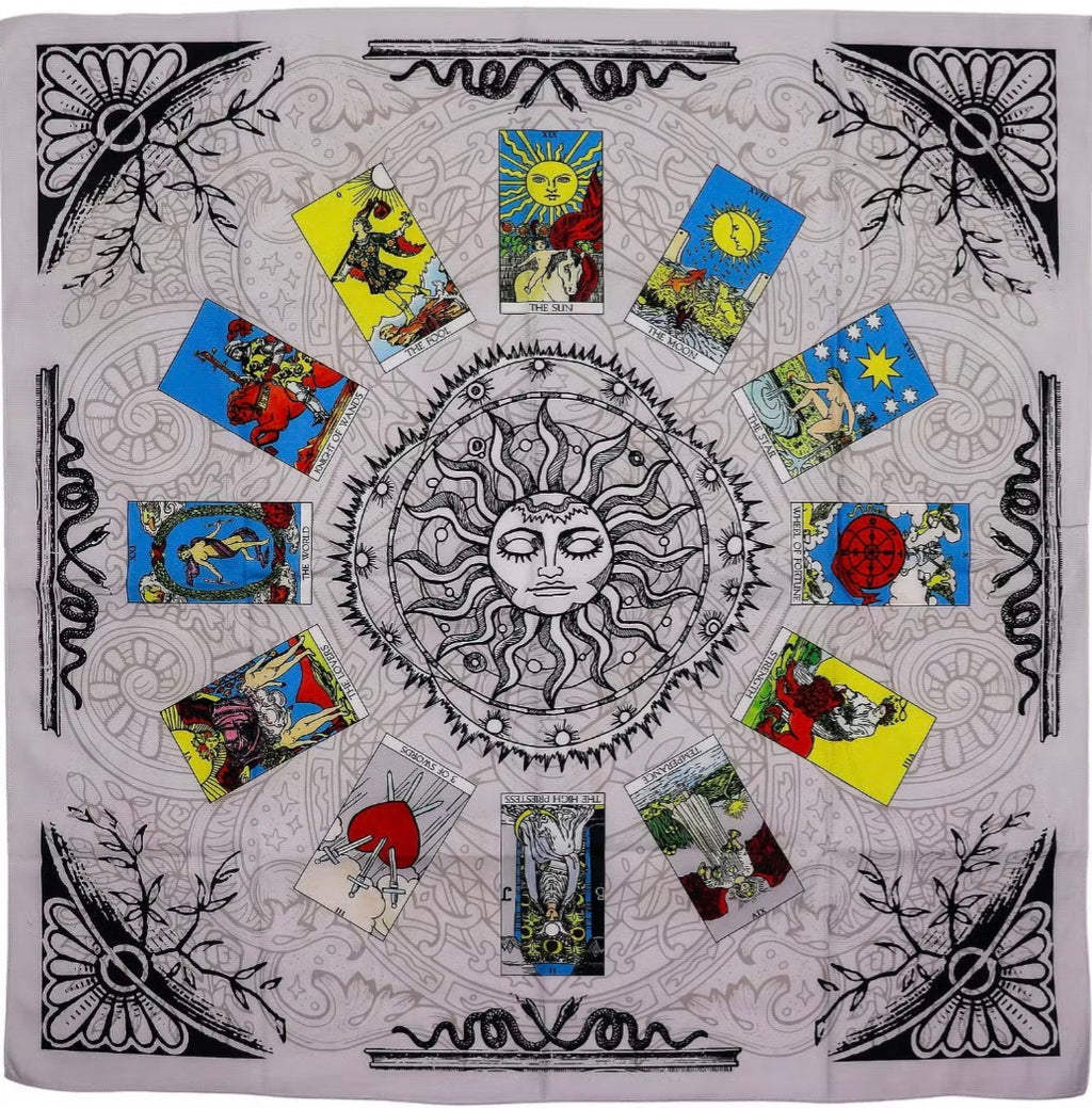 Tarot Reading Cloth – The Sun ☀️🔮