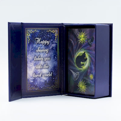 Witch Tarot Card Set - Purple Foil with booklet