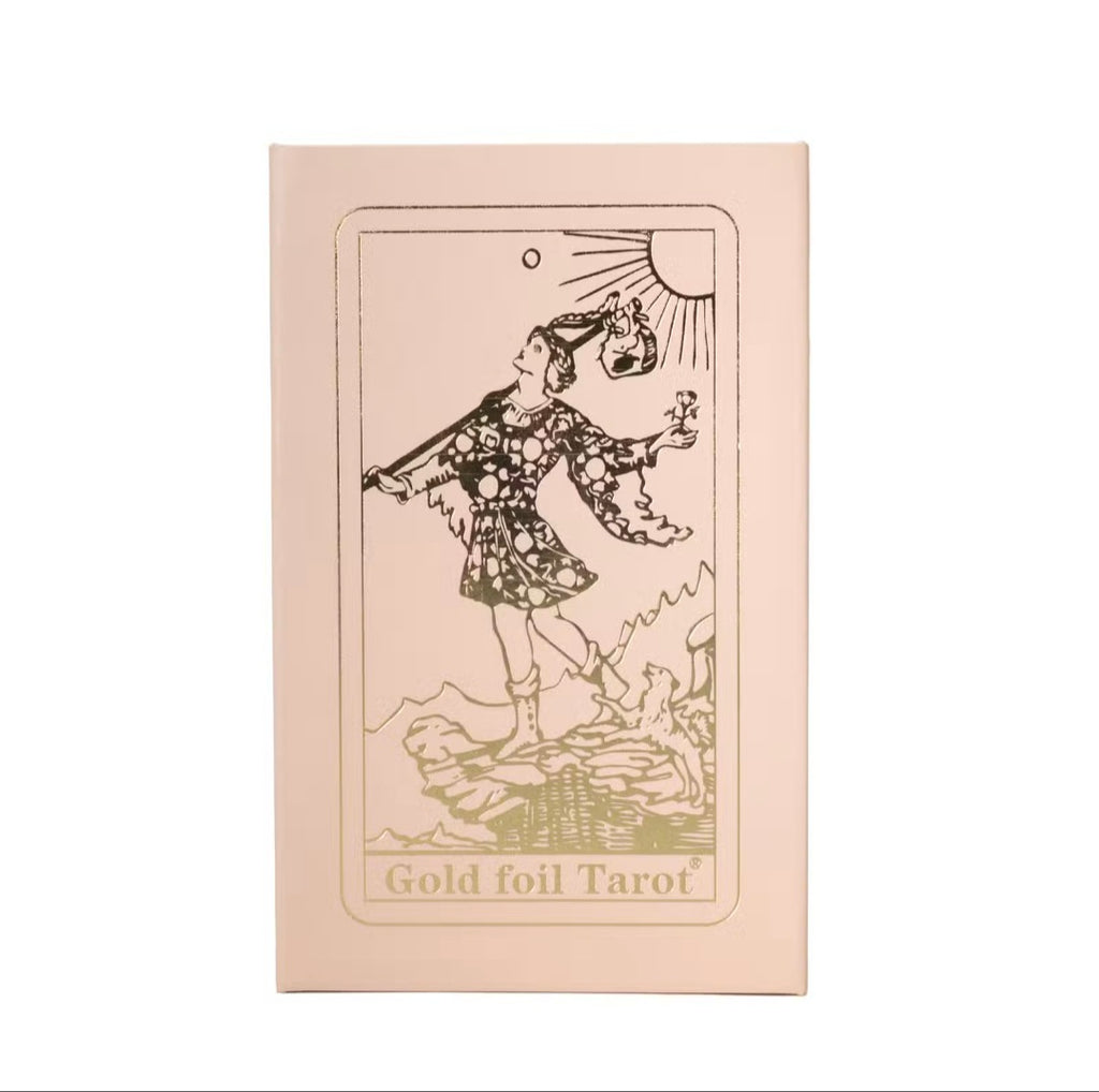 Pink Box Ruby Foil Tarot Card Gift Box Set
