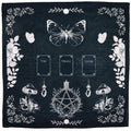 Ancient Witch Tarot Reading Cloth - Witch’s Garden (75x75cm)