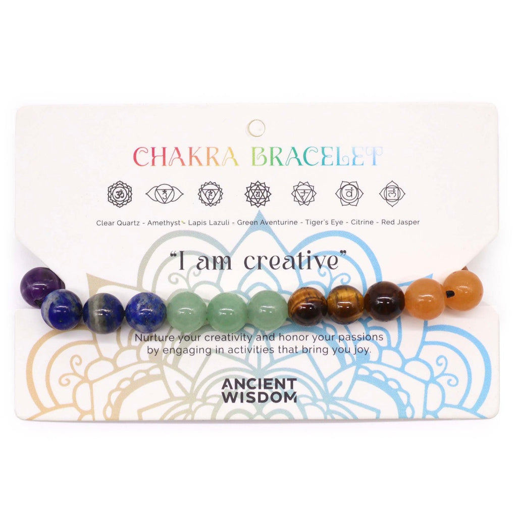 Chakra String Bracelets - 21 Stones