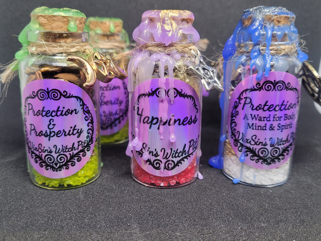 Happiness Spell‑Bottle (25ML) - “A spell of bliss surrounds me!”
