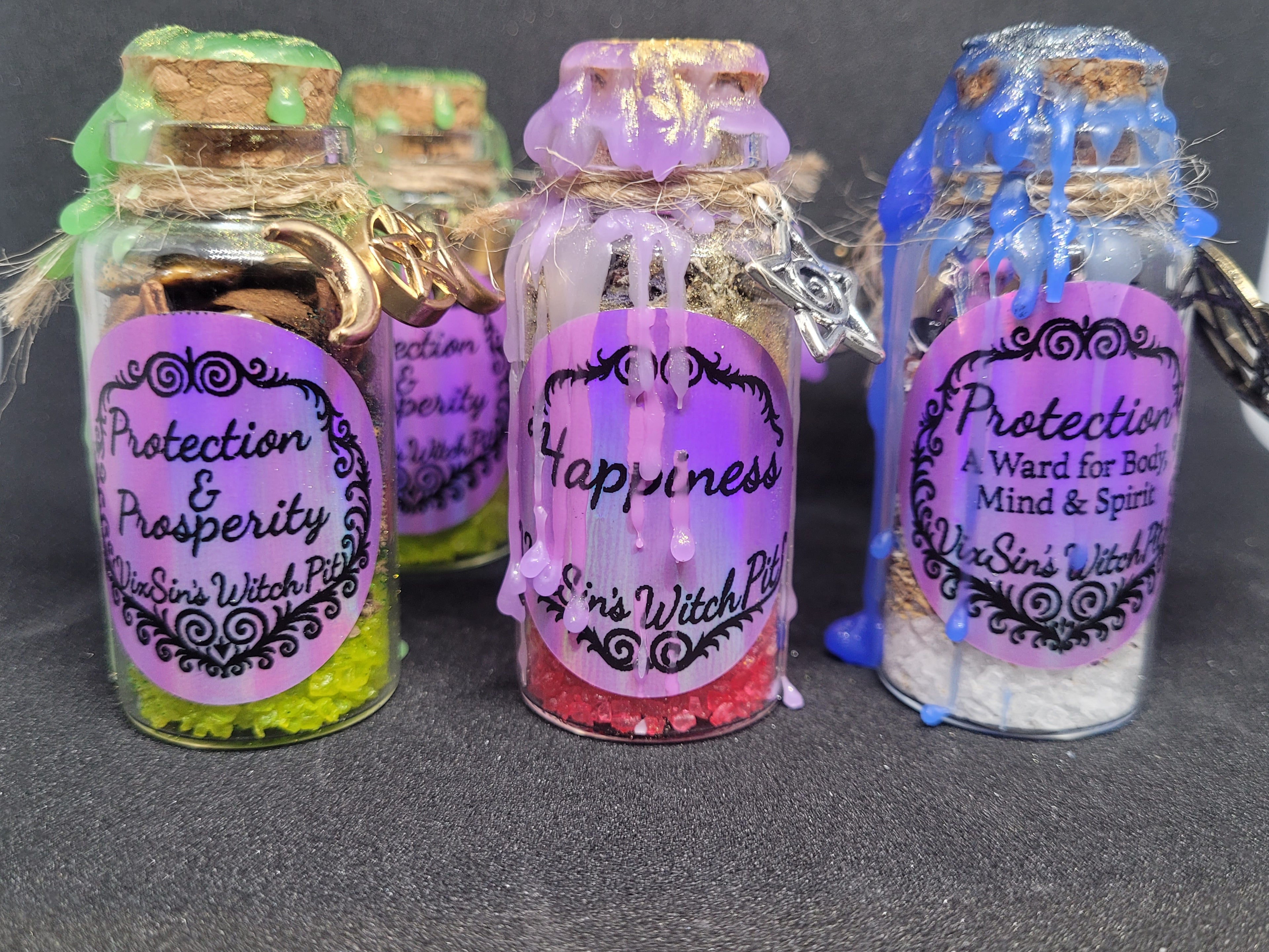 Happiness Spell‑Bottle (25ML) - “A spell of bliss surrounds me!”