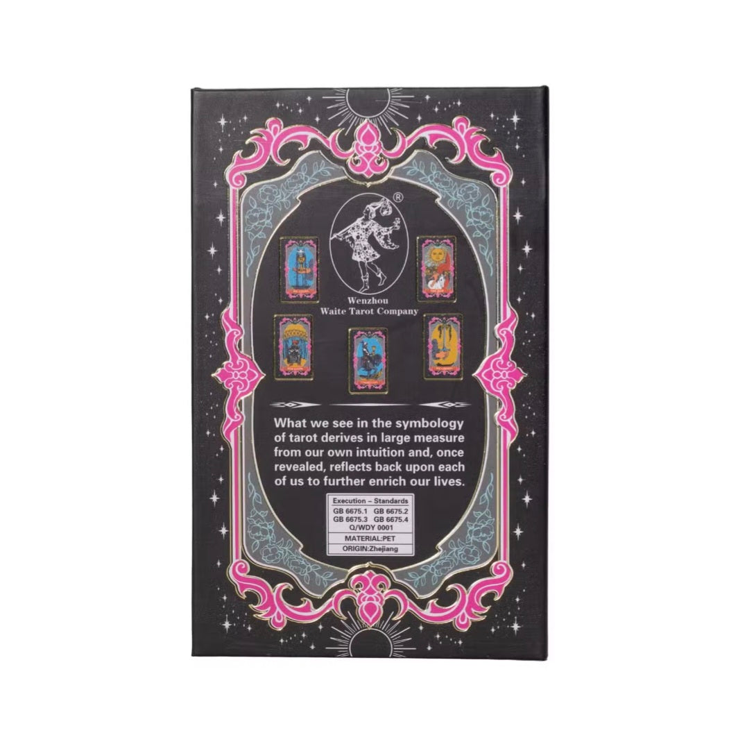 Gold Foil Tarot Card Set – With Booklet