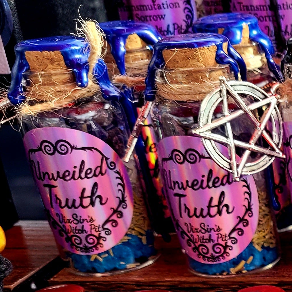 Unveiled Truth — Clarity & Revelation Spell‑Bottle (25ML)