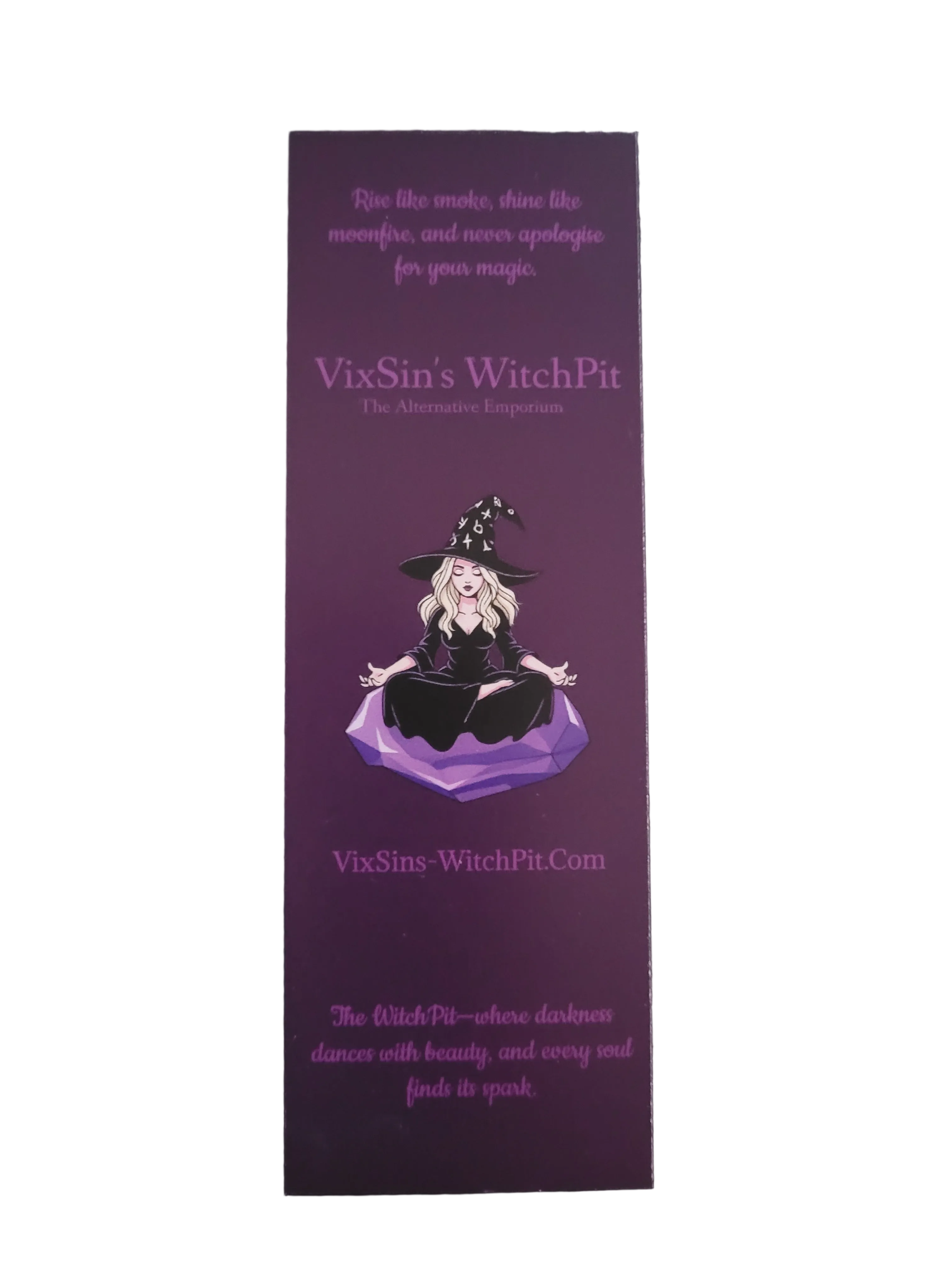 Crystal Quick-Reference Bookmark (VixSin’s WitchPit)