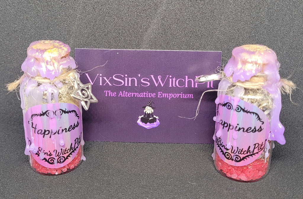 Happiness Spell‑Bottle (25ML) - “A spell of bliss surrounds me!”