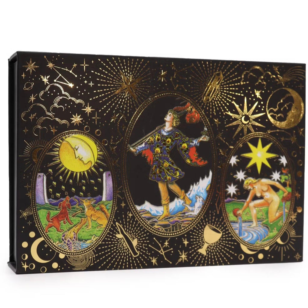 Gold Foil Tarot — Let the Magic Begin — Gift Set