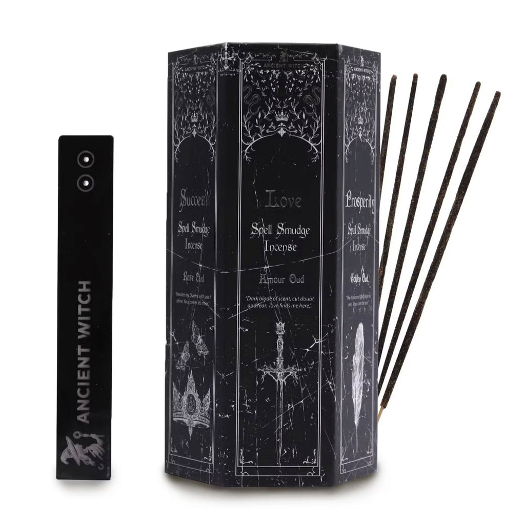 Ancient Witch Pyramid Shape Incense — Set of 5 Scents & Spells