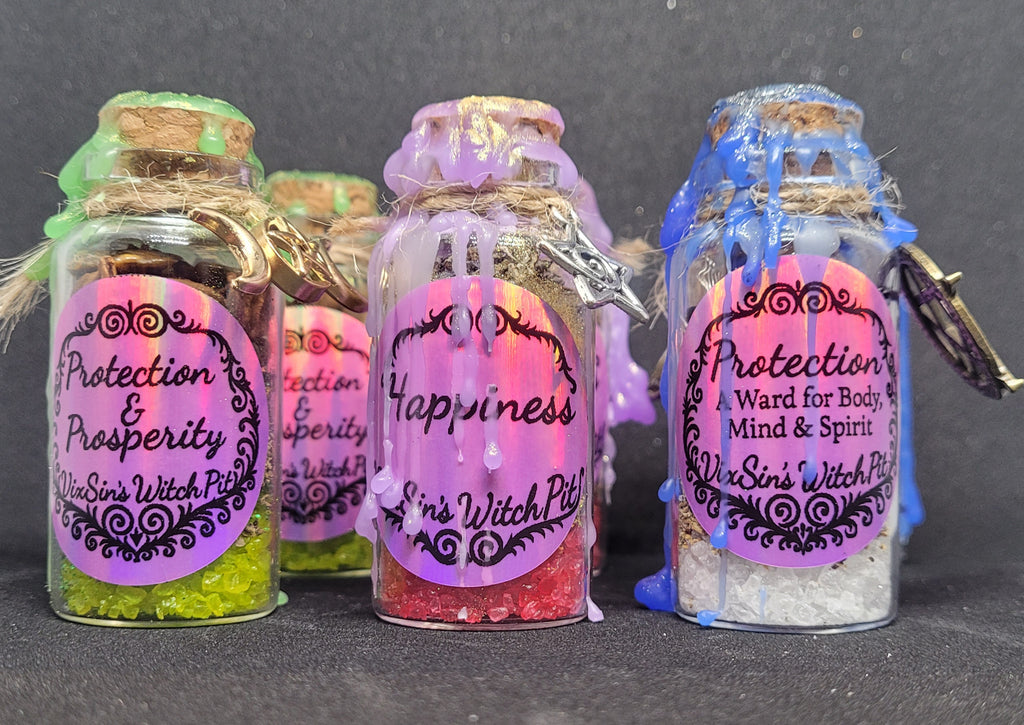 Happiness Spell‑Bottle (25ML) - “A spell of bliss surrounds me!”