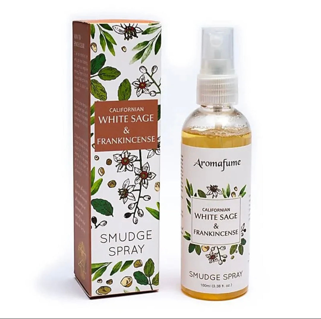 White Sage & Frankincense Smudge Spray (100ml) - Aromafume
