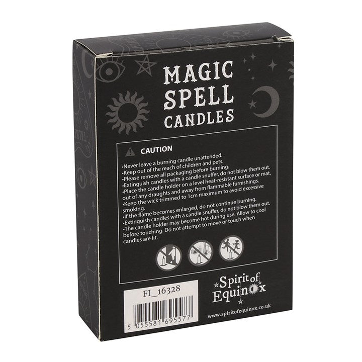 Magic Spell Candles - Pack of 12 'Mixed' Spell Candles