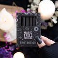 Magic Spell Candles - Pack of 12 Black 'Protection' Spell Candles