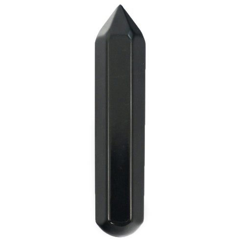 Black Jasper - 6 Faceted Massage Wand