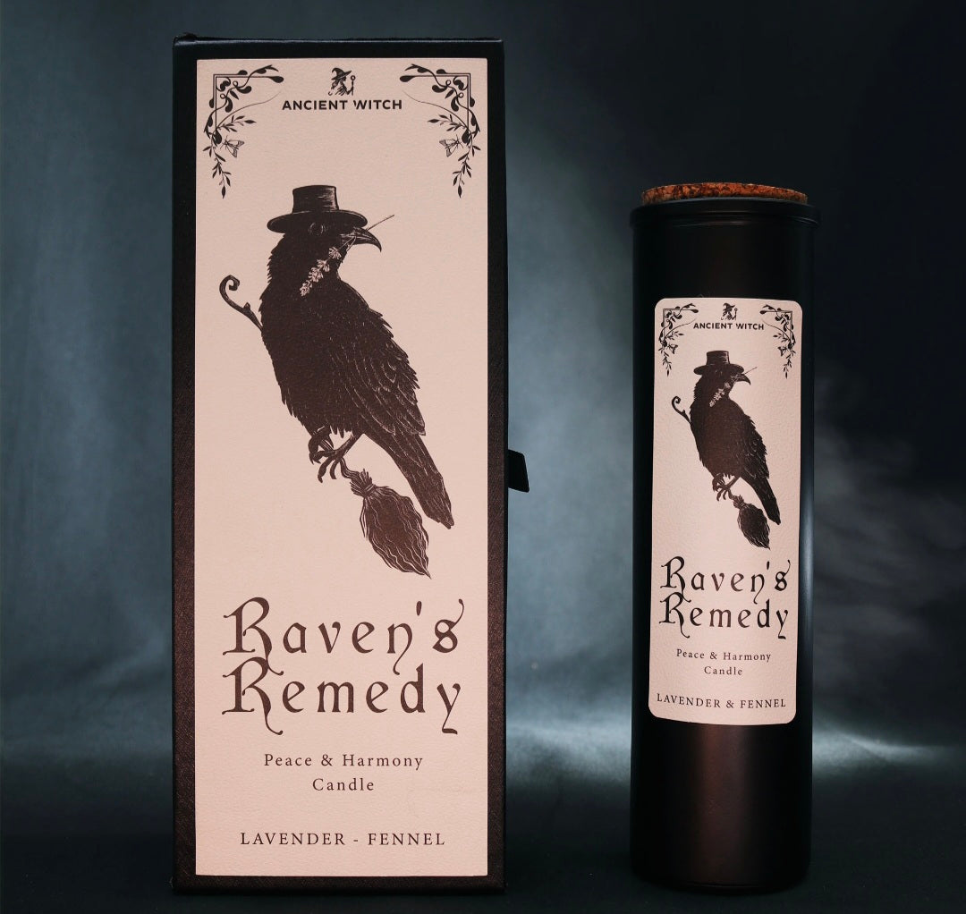Ancient Witch Raven’s Remedy Candle – Peace & Harmony