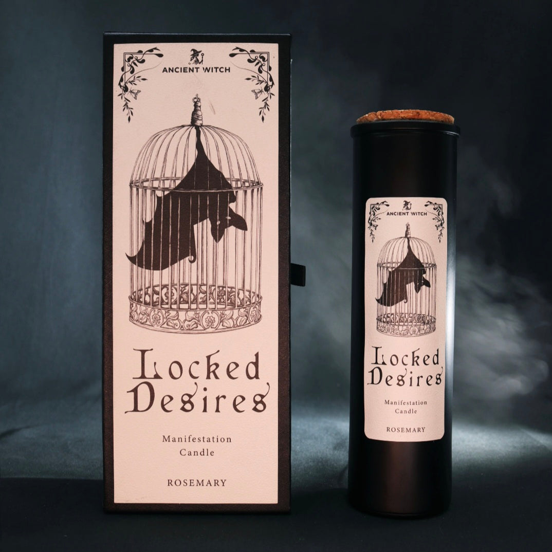 Ancient Witch Locked Desires Candle – Manifestation