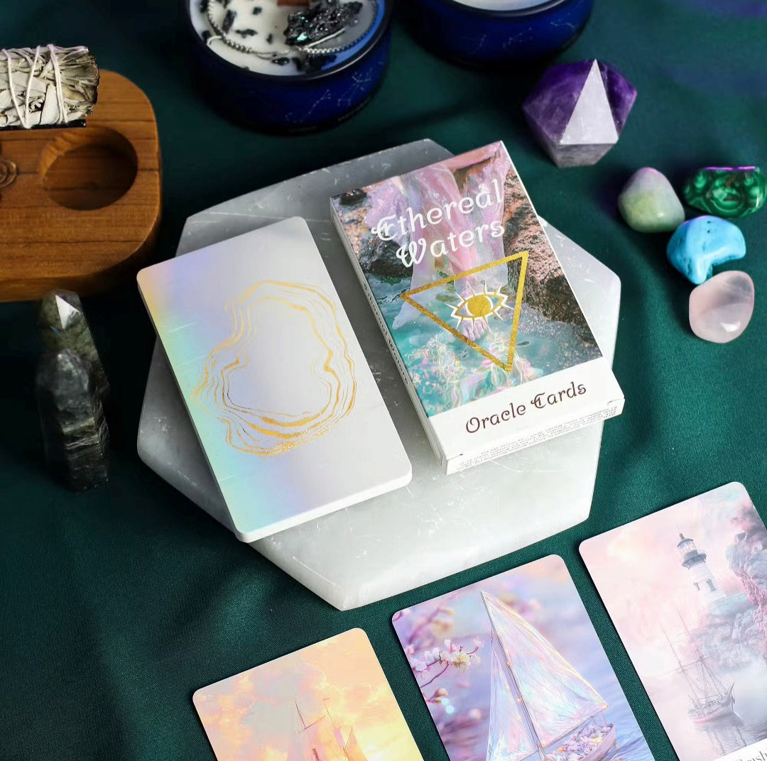 Ethereal Waters Oracle Cards — Sirens & Moonlight
