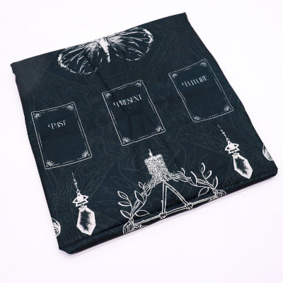 Ancient Witch Tarot Reading Cloth - Witch’s Garden (75x75cm)