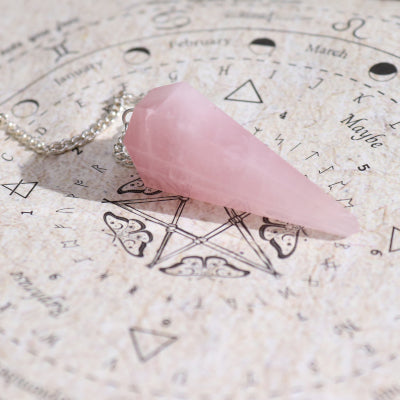 Ancient Witch Spell Incense - Love - Rose Quartz Pendulum