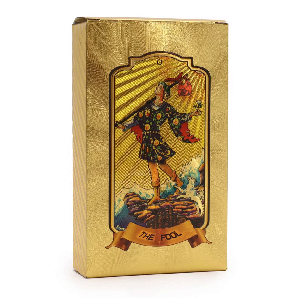 Golden Tarot Cards — Radiant Foil Arcana