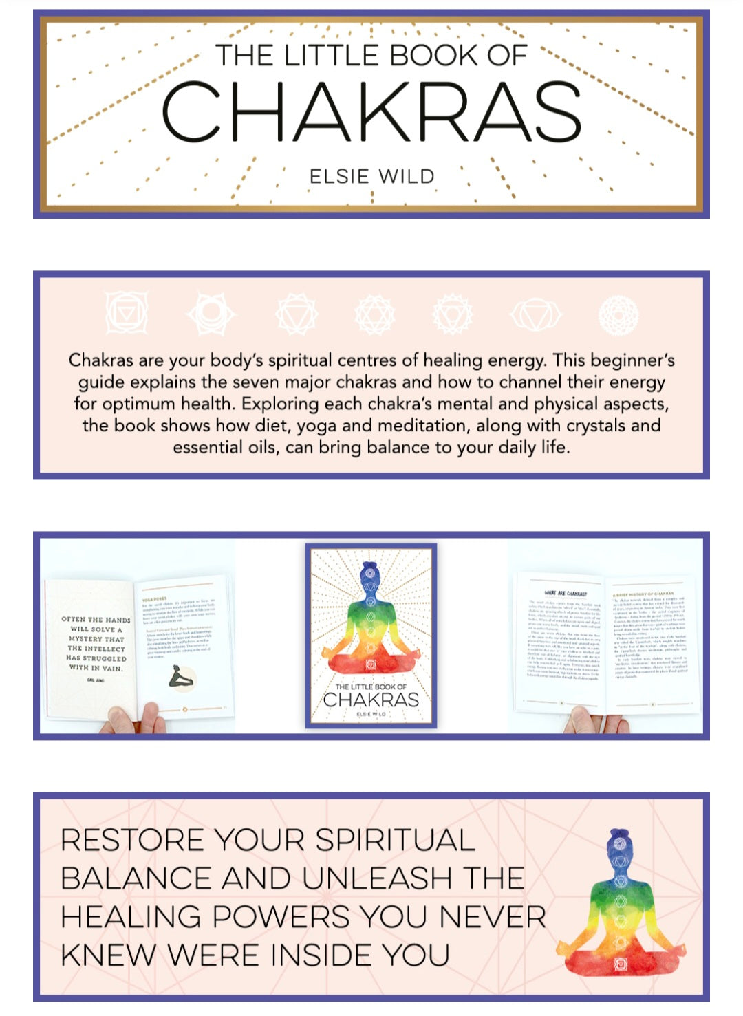 The Little Book of Chakras by Elsie Wild