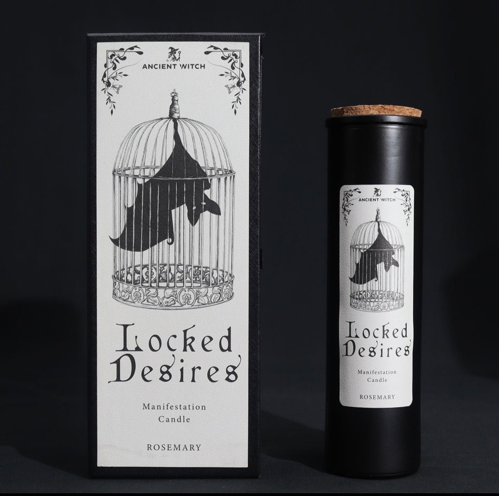 Ancient Witch Locked Desires Candle – Manifestation