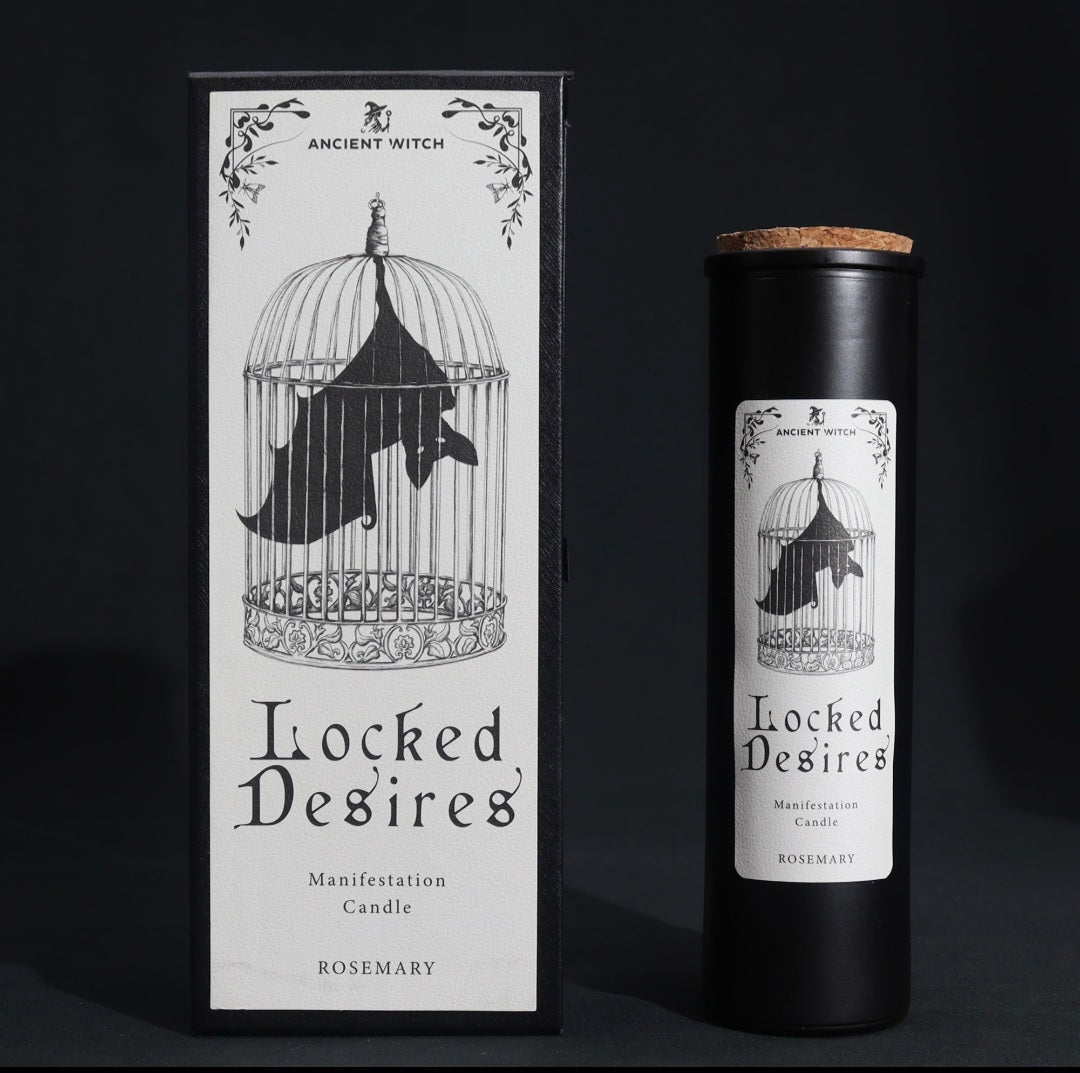 Ancient Witch Locked Desires Candle – Manifestation