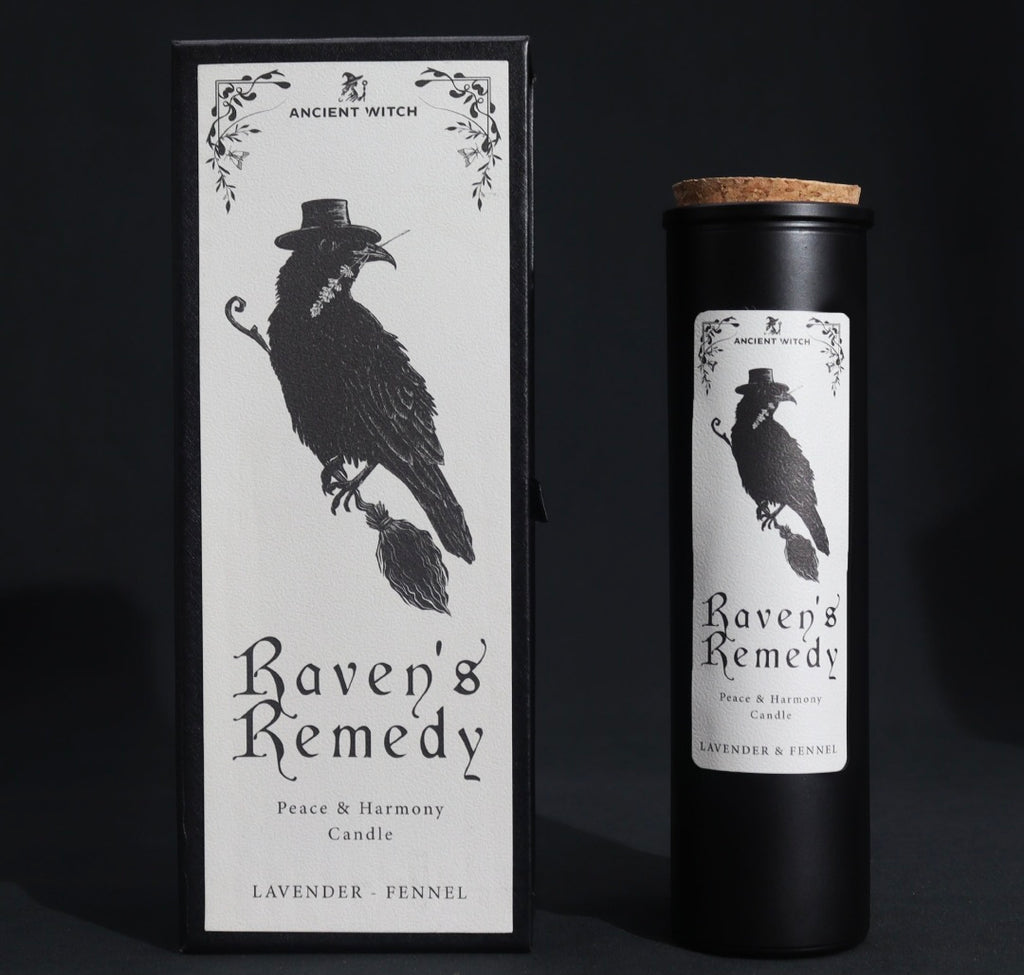 Ancient Witch Raven’s Remedy Candle – Peace & Harmony