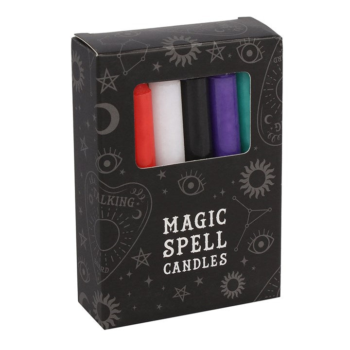 Magic Spell Candles - Pack of 12 'Mixed' Spell Candles