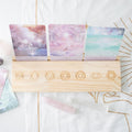 Natural Seven Chakras Tarot Card Stand