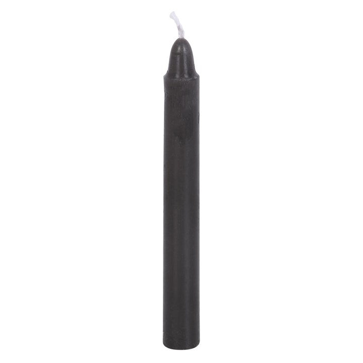 Magic Spell Candles - Pack of 12 Black 'Protection' Spell Candles